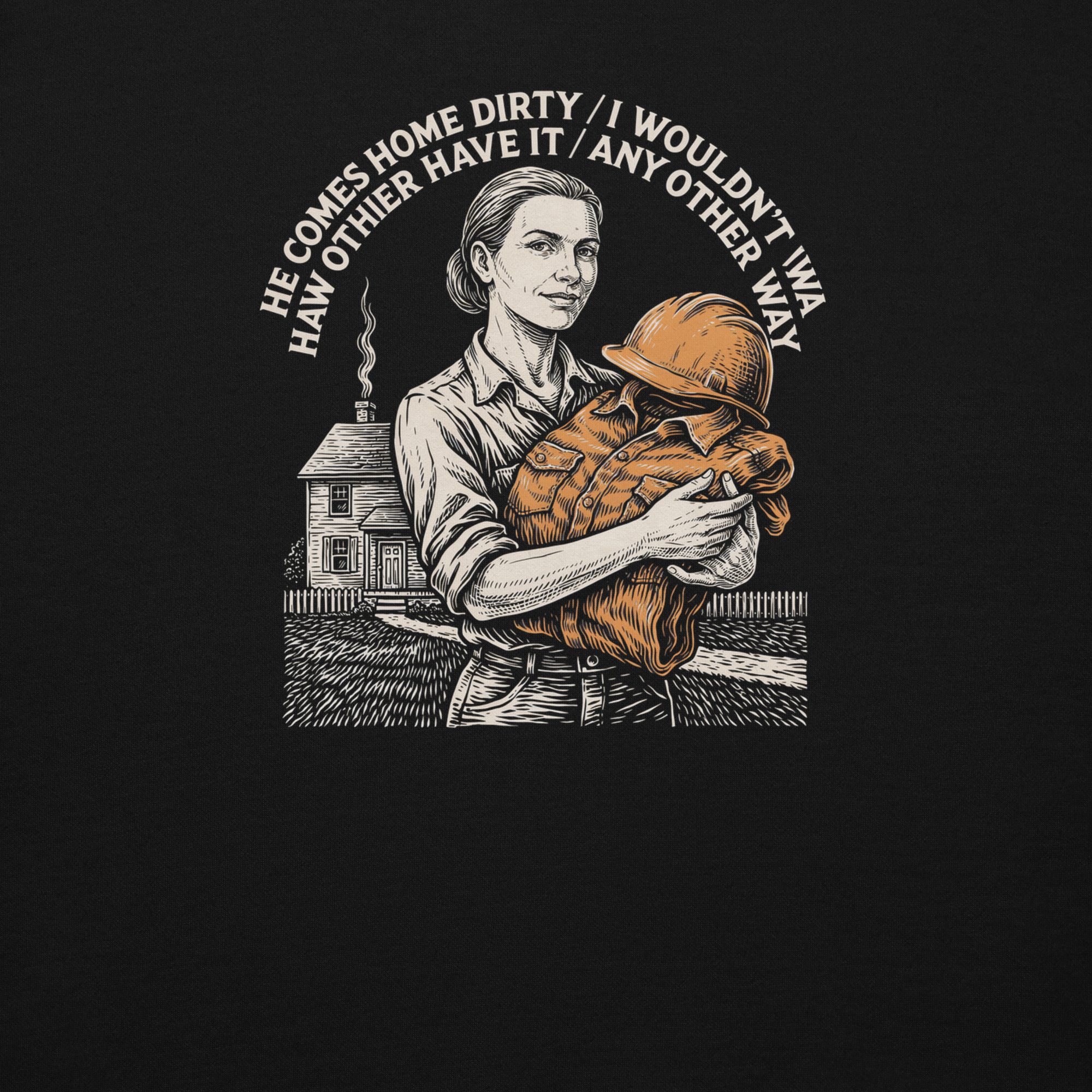 He comes Home Dirty Hoodie 2